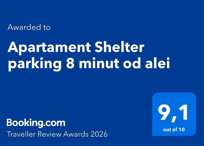 Shelter Parking 8 Minut Od Alei